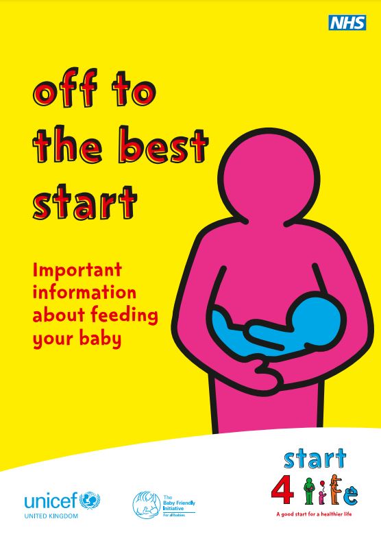 Unicef off to the best start leaflet cover