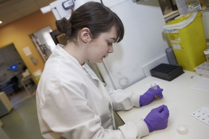 Pathology lab test James Cook