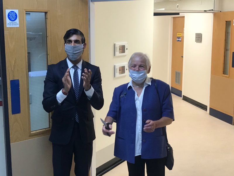 Rishi Sunak opens Friarage eye unit