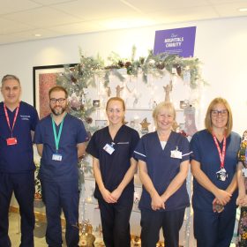 Staff at South Tees are raising money for the cardio appeal this Christmas