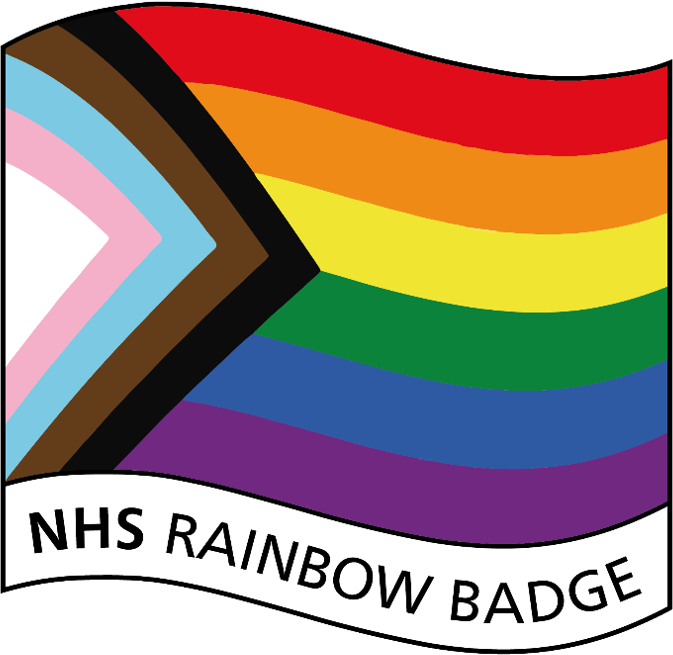 NHS Rainbow Badge