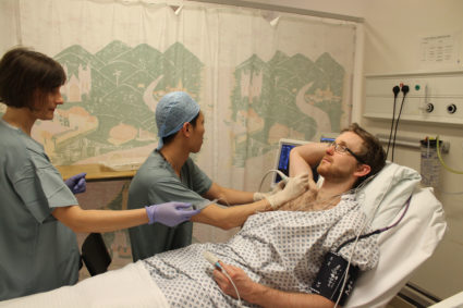Hand surgery while awake