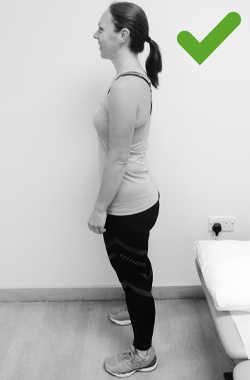 Upright posture