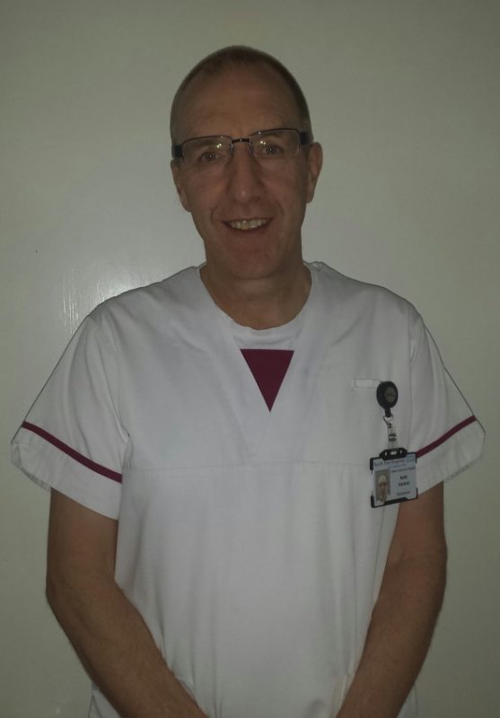 Keith Harland PgD, senior therapy radiographer