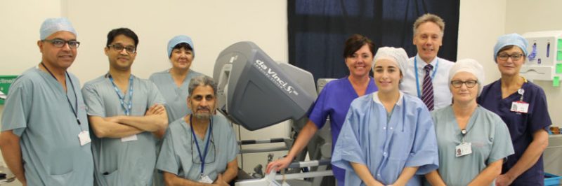 Robotic surgery team members