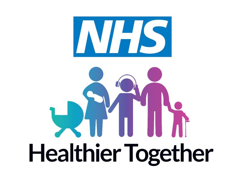 NHS Healthier Together logo