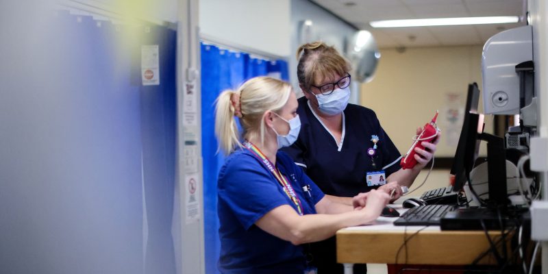 Staff at Friarage urgent treatment centre