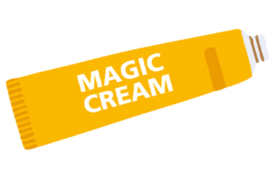 magic cream graphic