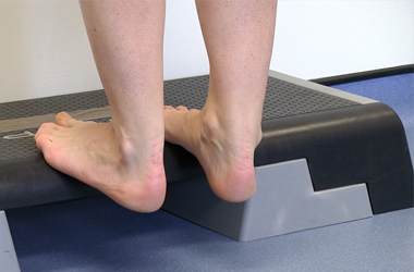 Eccentric calf strengthening exercises clearance