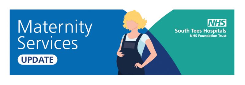 Maternity services update banner
