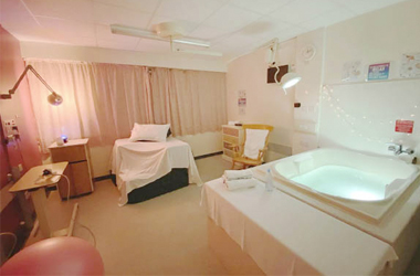 The Friarage maternity en suite room