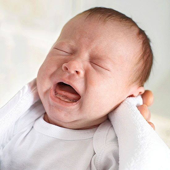 image of baby crying 