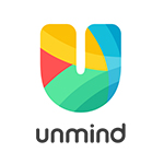 Logo for the Unmind app