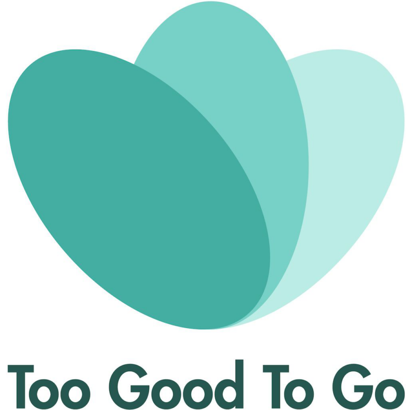 Logo for the Too good to go app