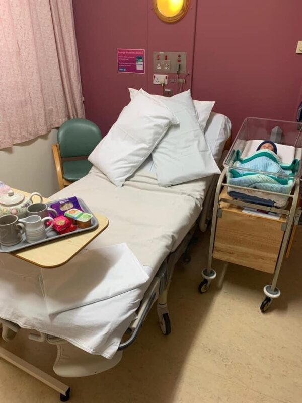 Friarage midwifery led unit bed