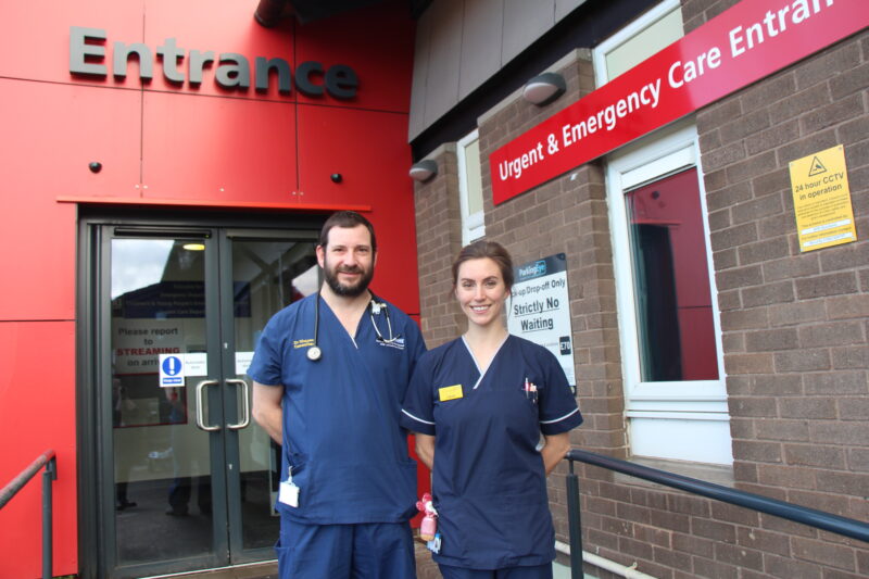 The University Hospital of North Tees ED team