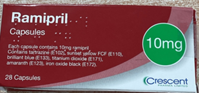 Ramipril box