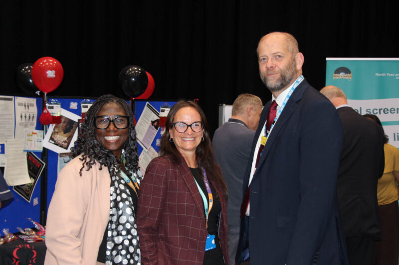 Staff at the AGM