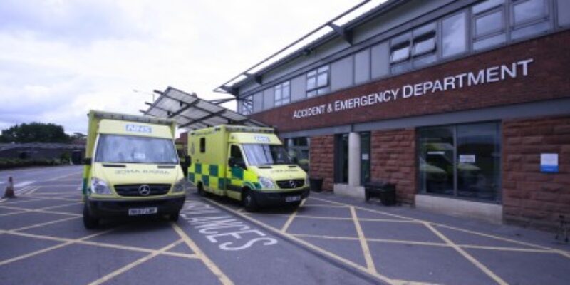 Accident and emergency department at The James Cook University Hospital