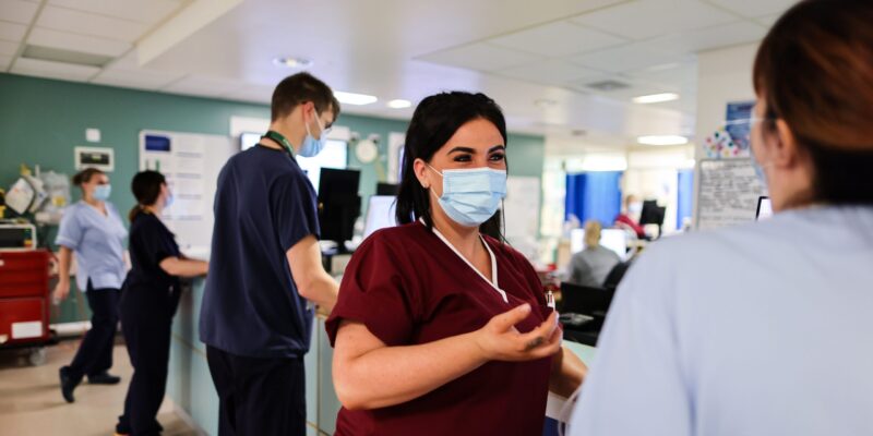 Emergency department nurse station