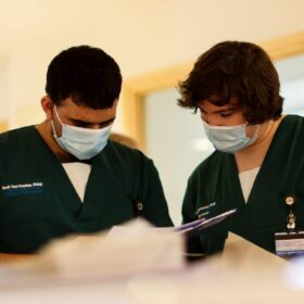 Pharmacy team on ward