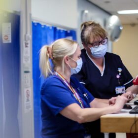 Staff at Friarage urgent treatment centre