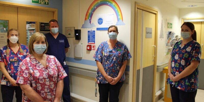 Jonathan Grimbley and members of the PCCU team