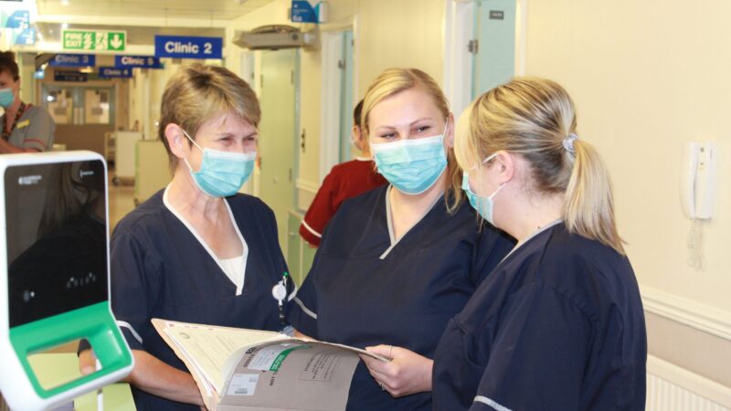 Specialist cancer nurses at James Cook