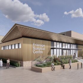 Artistic impression of Friarage surgical hub