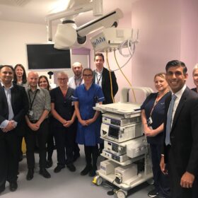 Rishi Sunak and the Friarage team
