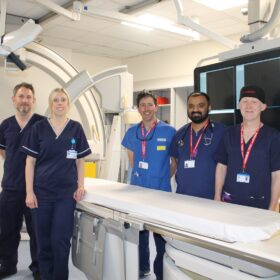 TAVI team at James Cook