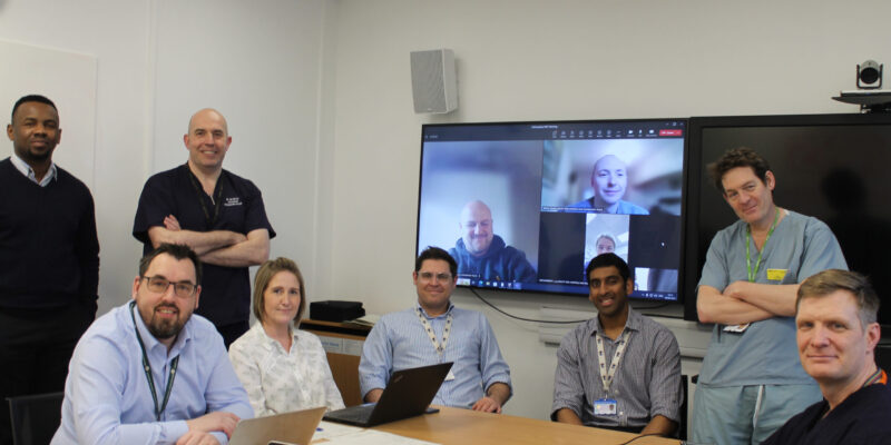 Consultant meeting at James Cook