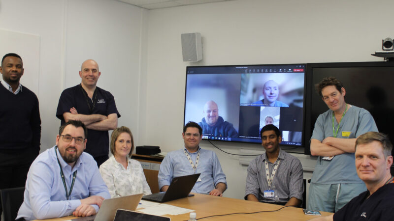 Consultant meeting at James Cook