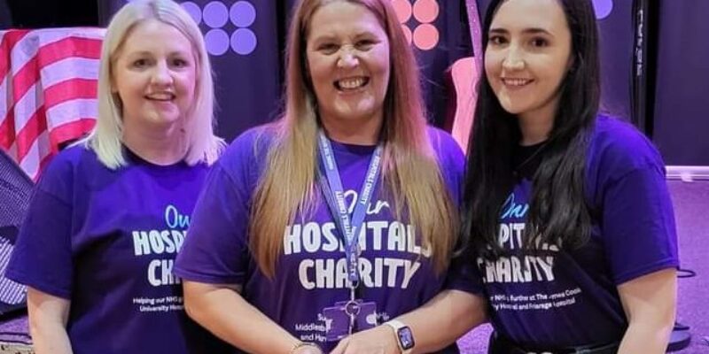 Picture of team members of Our Hospitals Charity