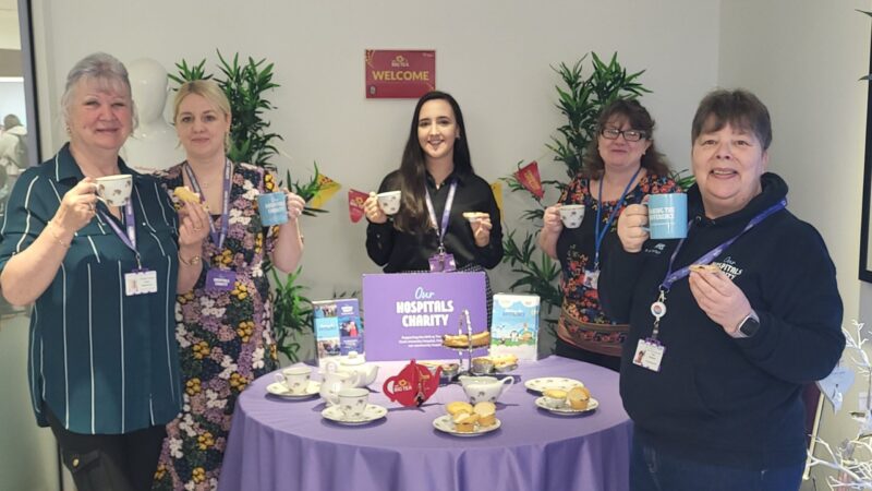 Team members of Our Hospitals Charity