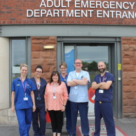 ED team at James Cook Hospital