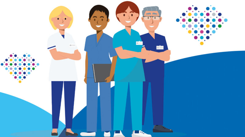 A group of medical staff