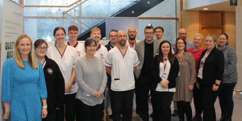 The radiotherapy team at The James Cook University Hospital