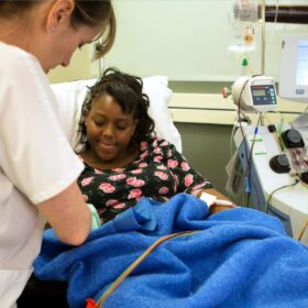 Sickle cell patient