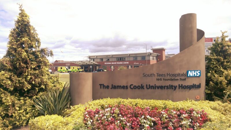 Major trauma centre at The James Cook University Hospital