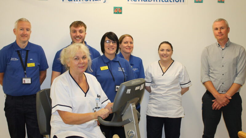 Pulmonary rehabilitation team