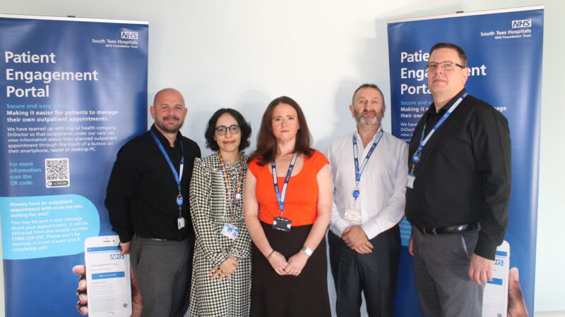 The outpatient improvement team nominated for Reducing Carbon Emissions by Sending Digital Letters category