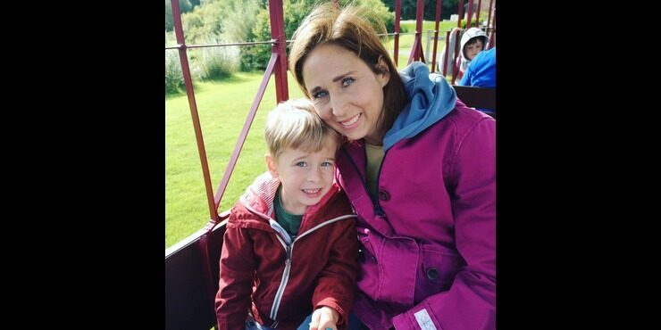 Laura and her son