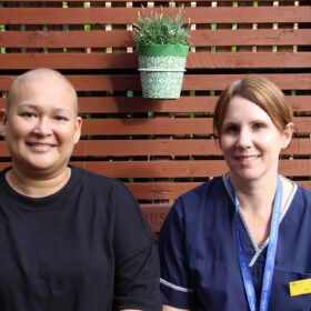 Angeline Stewart and Joanne Warren