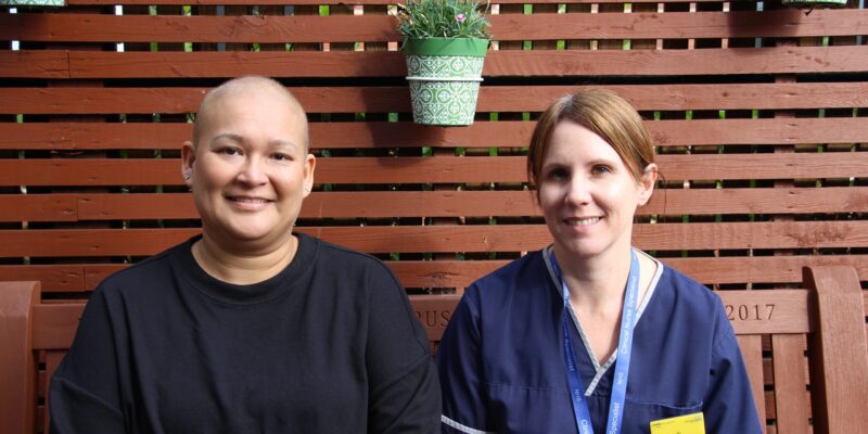 Angeline Stewart and Joanne Warren