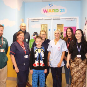 Representative from CWG, Middlesbrough Football Club Foundation and Our Hospitals Charity