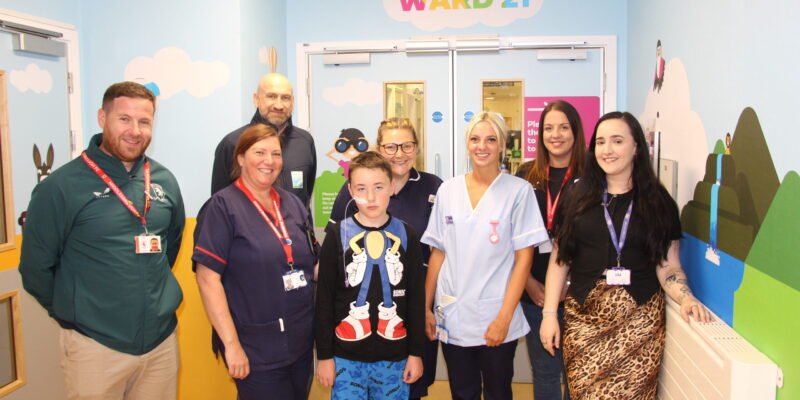 Representative from CWG, Middlesbrough Football Club Foundation and Our Hospitals Charity