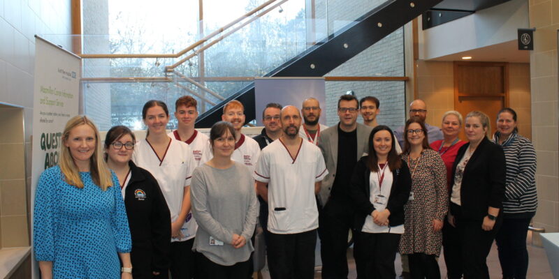 Radiotherapy team at James Cook Hospital