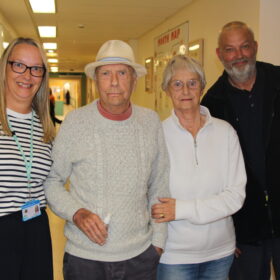 Claire, Thomas, Maureen and Neil Lambert