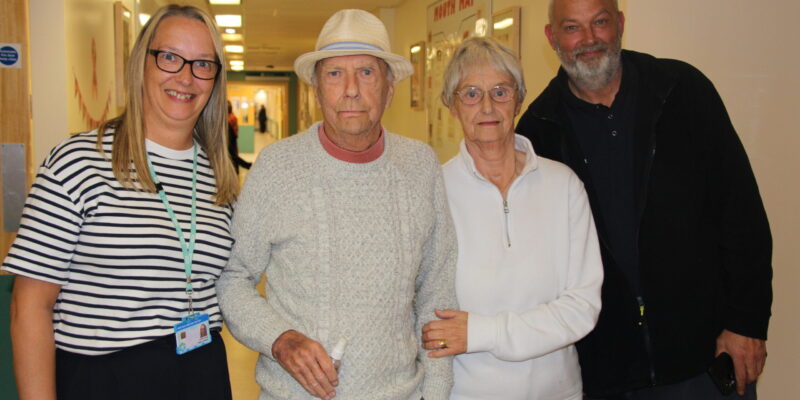 Claire, Thomas, Maureen and Neil Lambert